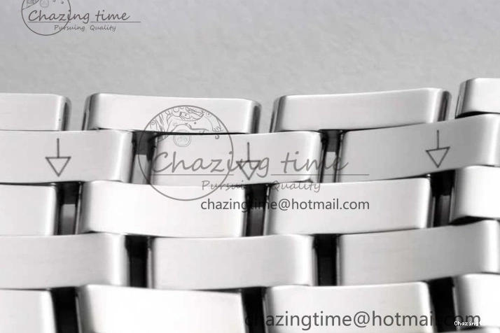 0716 De Ville SS DIWF 1:1 Best Edition Deep Blue Dial SS Markers on SS Bracelet MIYOTA TravelReady 7849